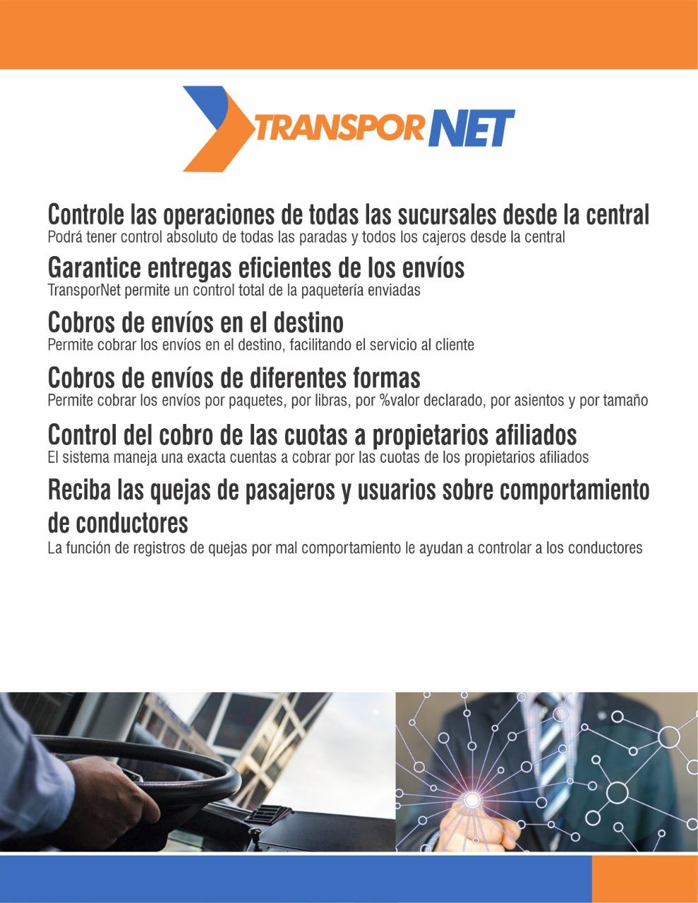 Transpornet operaciones desde la central