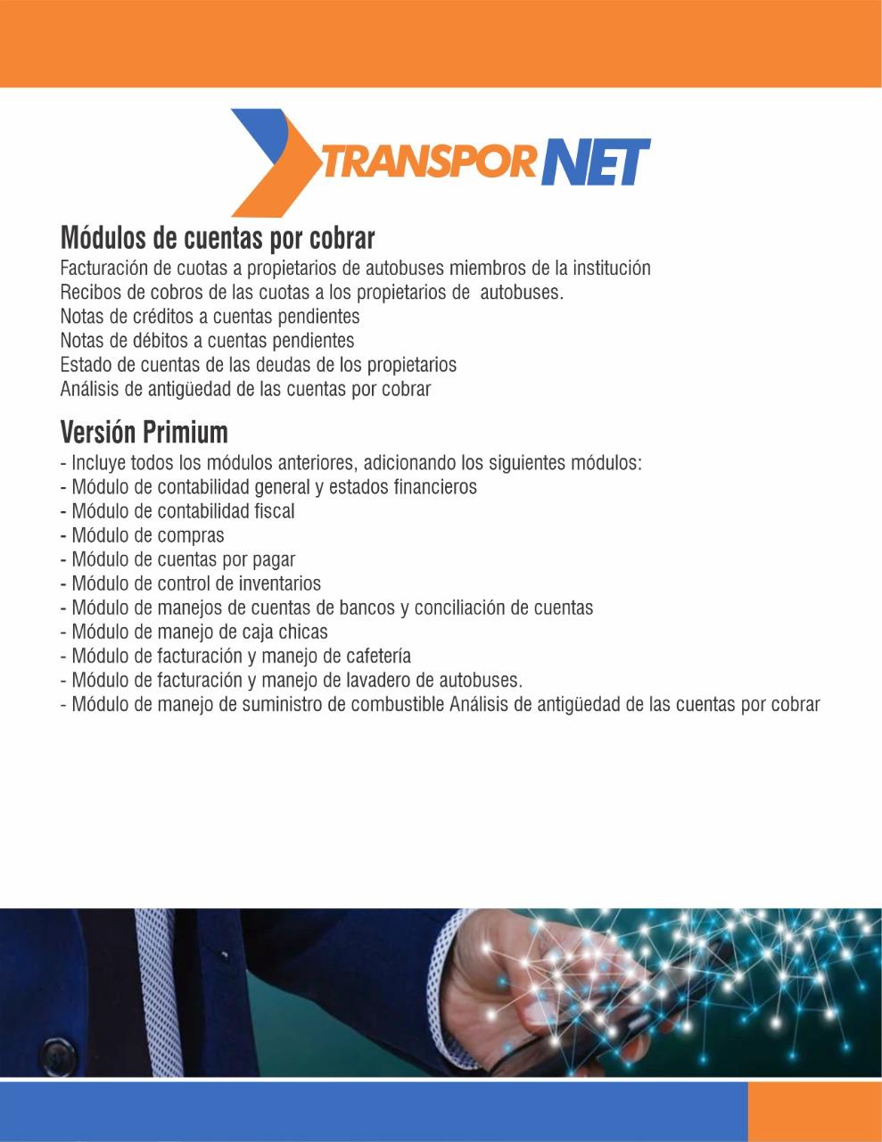 Brochure Transpornet p&aacute;gina 6
